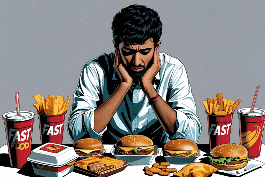 Hábitos alimentares prejudiciais